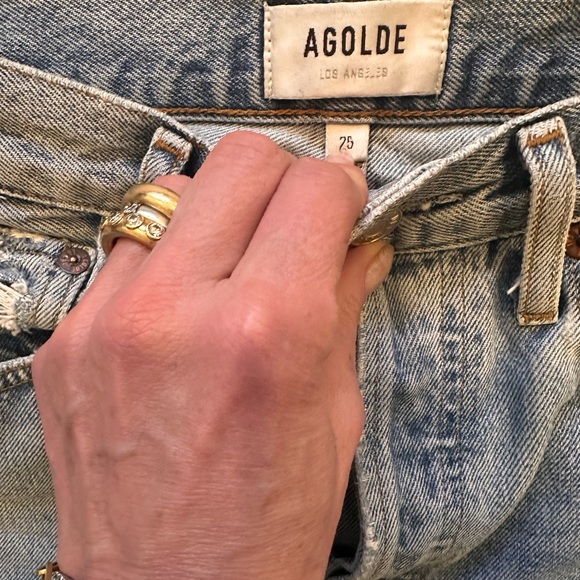 Agolde 90s distressed light wash jeans, 25 - Picture 4 of 11
